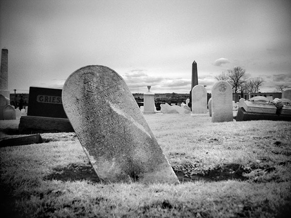 Sinking, Withered, and Leaning Headstones